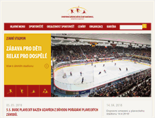 Tablet Screenshot of cbsport.cz