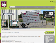 Tablet Screenshot of cbsport.be